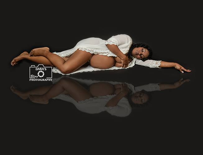 silhouette pregnancy photos fine art photography studio Broward