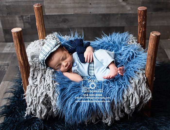 newborn photo studio bed prop