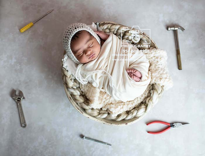 newborn baby construction