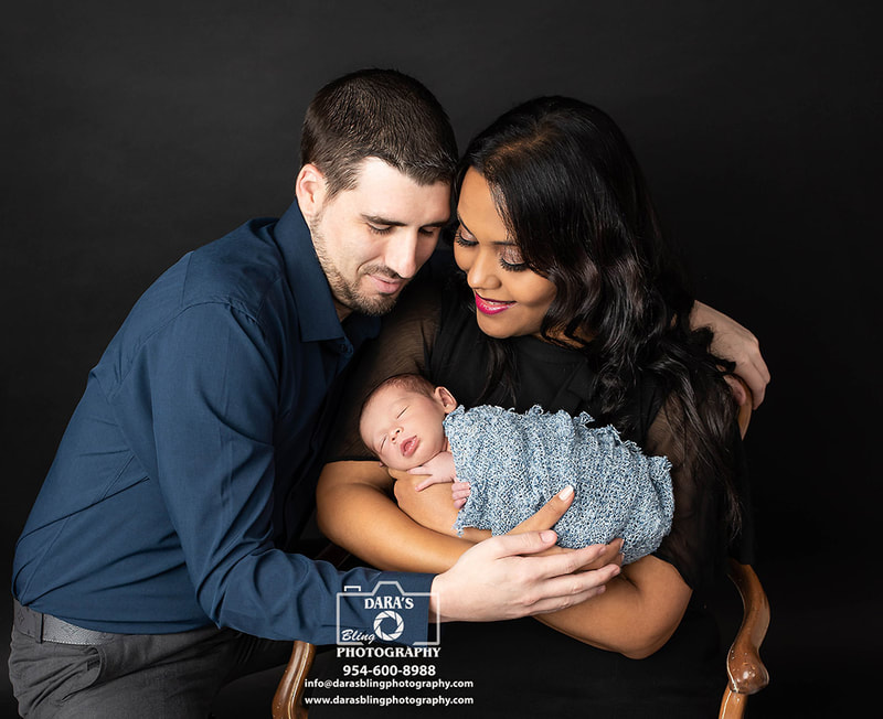 Homestead newborn family photographer
